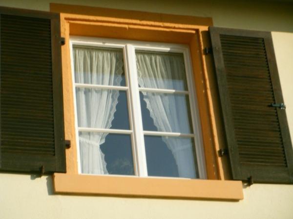 Historische Fenster in Pfarrhaus